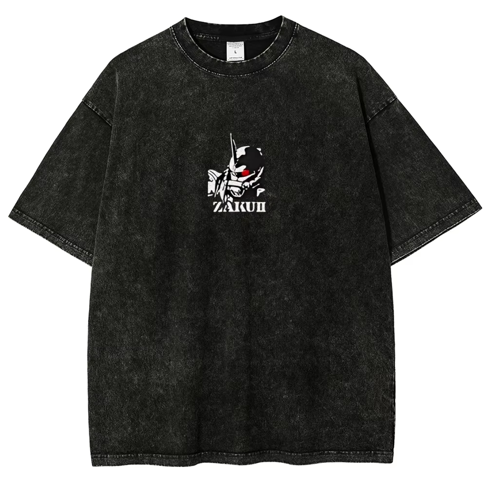 ザクII Tシャツ チャーアズナブル メンズ ヴィンテージ  - Acid Wash Vintage Graphic T Shirt のレビューと価格