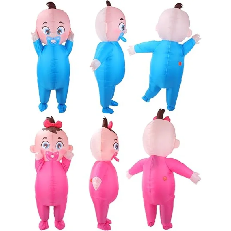 大人用のかわいいベビーインフレータブルコスチューム2個セット - Suits のレビューと価格