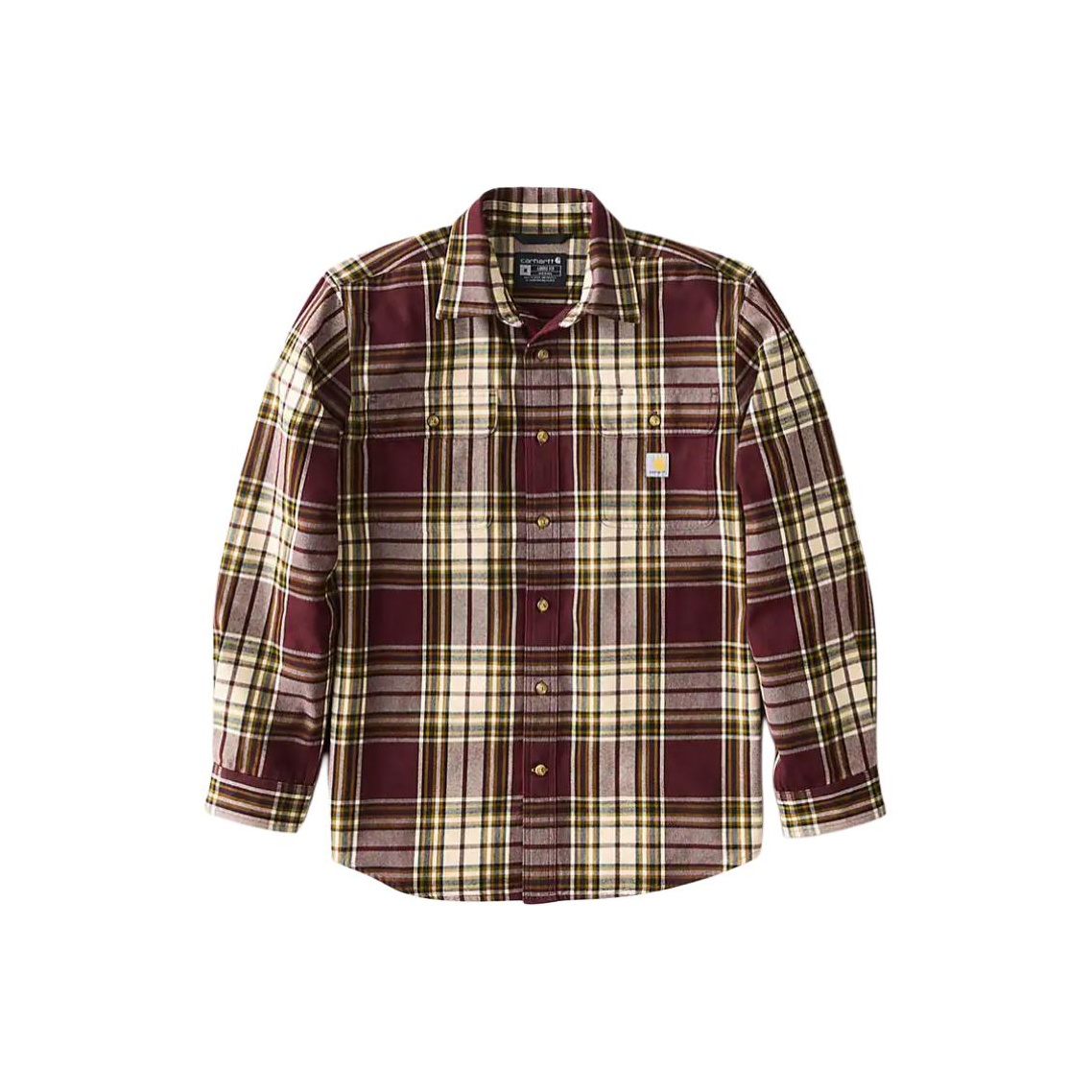 カーハート FW25 107013 ルーズフィット ヘビーウ - Flannel Plaid Shirt Heavy Weight のレビューと価格