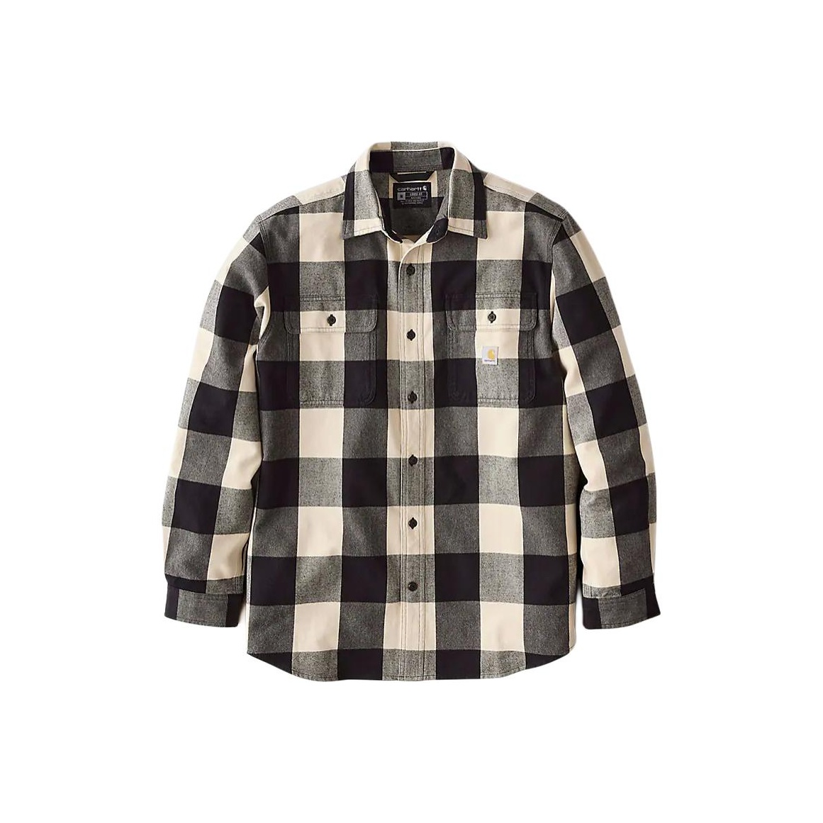 カーハート FW25 107013 ルーズフィット ヘビーウ - Flannel Plaid Shirt Heavy Weight のレビューと価格