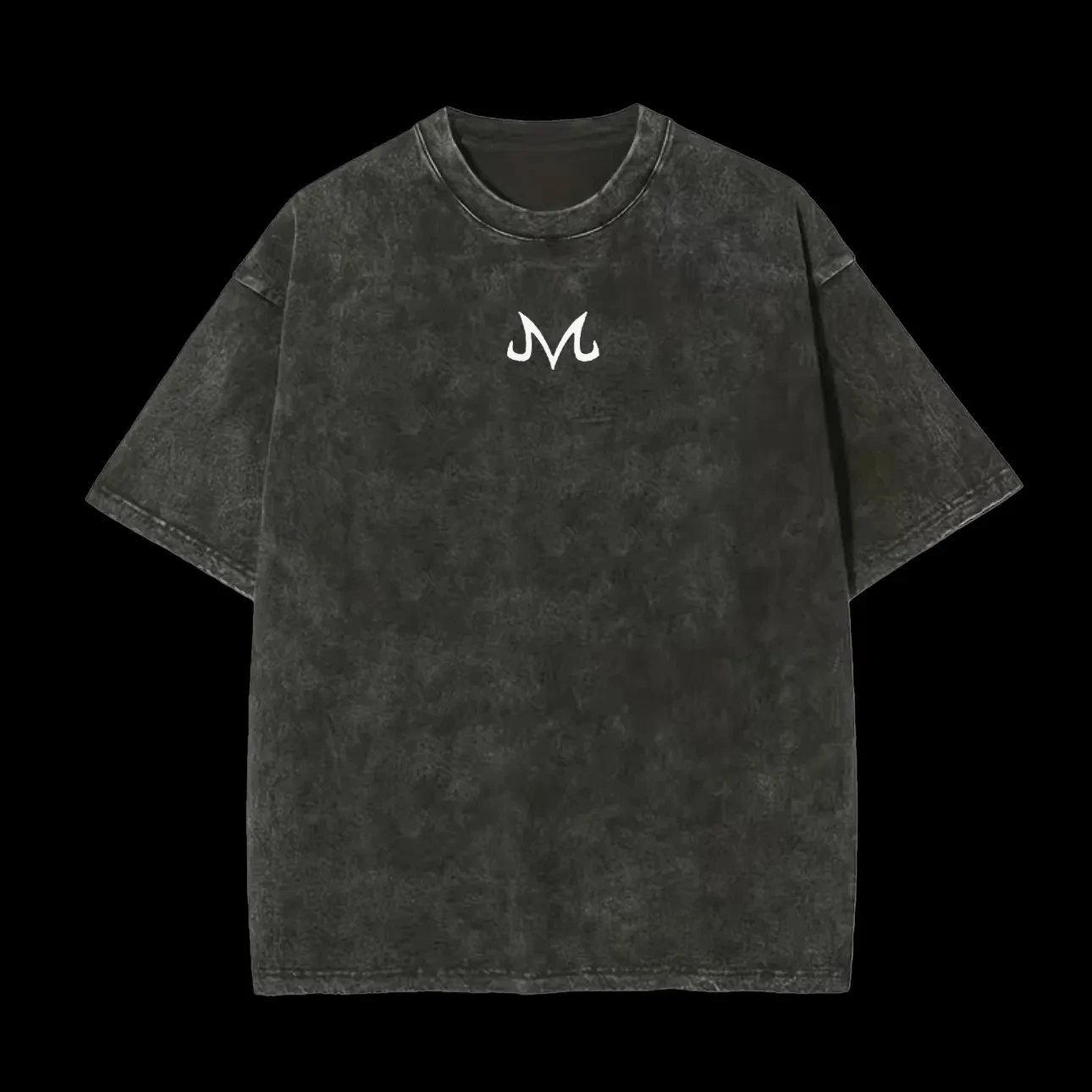 魔人MロゴTシャツ メンズ アシッドウォッシュ アニメ ドラ - Acid Wash Vintage Graphic T Shirt のレビューと価格