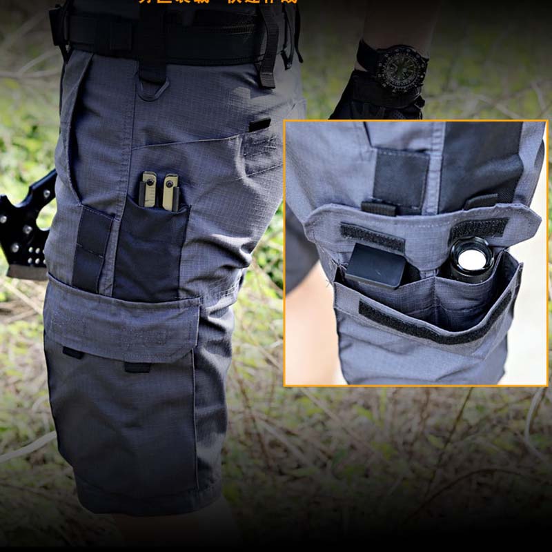 戦術服セット ミリタリーフロッグシャツ + マルチポケットカ - Tactical Military Shirt Cargo のレビューと価格